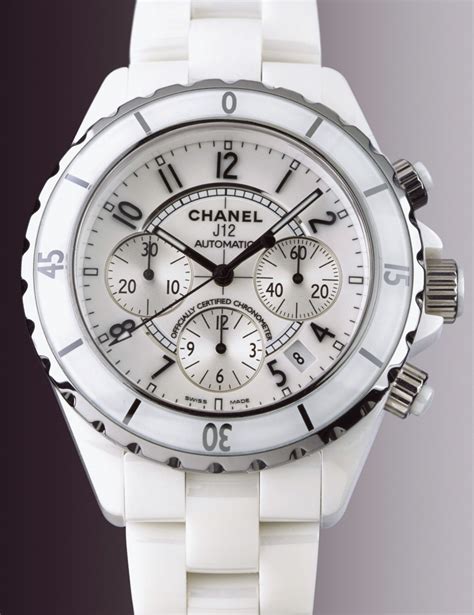 chanel j12 white watch|chanel j12 watch price.